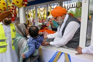 Thousands turned out for the Wolverhampton Vaisakhi parade