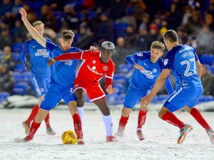 Supporting image for story: Chris Marsh: A snowy throwback to my Walsall playing days