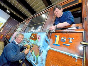 Supporting image for story: Dozens of workers start Severn Valley Railway clean up following vandalism -with VIDEO