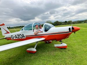 Supporting image for story: Vintage vehicles and formation displays at airfield 'fly-in' to raise money for children's hospice