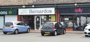 A car ended up inside Barnardo's on Pendeford Park, Wolverhampton