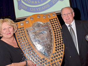 Supporting image for story: AFC Ludlow and AFC Bridgnorth pick up their awards