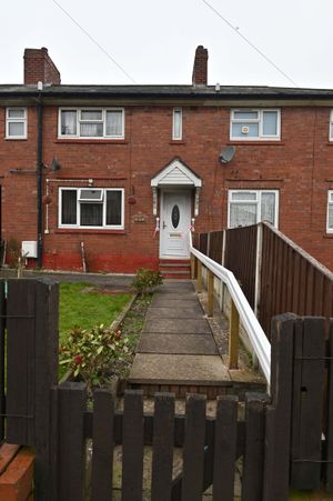 The scene in Green Park Road. Photo: Steve Leath