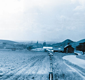A view over Littleton colliery from July 1966