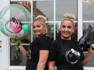 Supporting image for story: College pals team up for new hair and beauty salon

