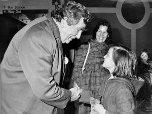 Supporting image for story: 'Time to make the online world safer for children' – your letters, plus Denis Healey visits Telford – a picture throwback
