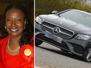 Councillor Samuels was dragged out of her Mercedes on her own driveway
