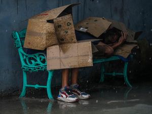 Supporting image for story: Cuba left reeling after Category 3 hurricane ravages island and knocks out power