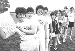 September 1985: 'Members of the Staffordshire division of the St. John Ambulance Brigade are preparing to get sore feet to help keep their new vehicle on the road. The Chasetown Division has just completed the task of raising £2,000 to buy a badly needed ambulance. Now members are to hold a 10-mile sponsored run to raise cash to meet  the running costs.' Sisters Josephine Newton and Brenda Turner set about raising the money to buy the ambulance after the death of their mother Mrs Joyce Walker, £200 was donated in memory of their mother to get the fund off the ground.