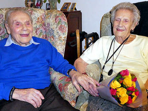Supporting image for story: Shropshire couple celebrate 75 years of marriage