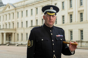 Warrant Officer Class One (Garrison Sergeant Major) Andrew (Vern) Stokes, from Telford.