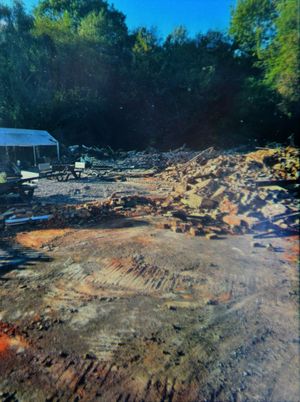 Gone forever, where the Crooked House stood