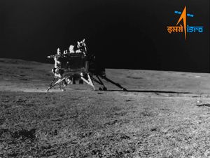 Supporting image for story: India’s moon rover completes assignments and is ‘parked’ until next sunrise