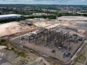 Supporting image for story: Work to clear Rugeley Power Station land continuing a year after towers fell