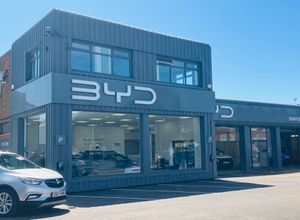 The new BYD dealership run by All Electric Garages in Stourbridge
