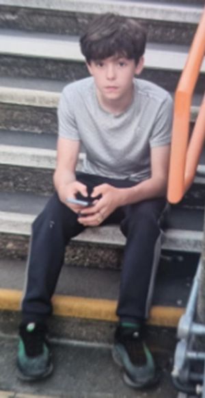 Caleb, aged 12, is missing from Walsall