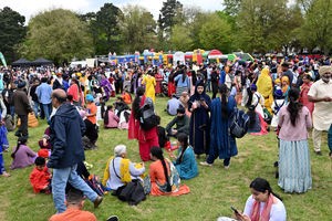 Thousands of people enjoyed good weather and lots of events