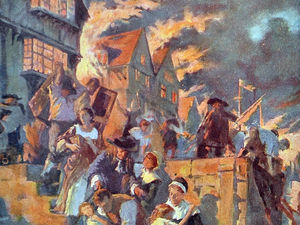 Supporting image for story: Great firestorm which destroyed a city