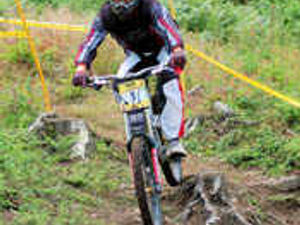 Supporting image for story: Pro biker's life in the fast lane