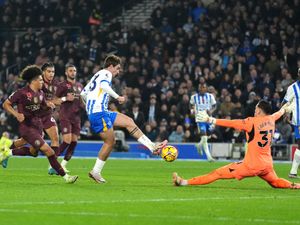 Supporting image for story: Brighton fight back to stun Man City as champions suffer fourth successive loss