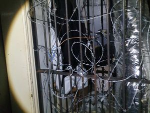 Supporting image for story: Booby trap and machete uncovered at Dudley cannabis factory