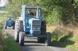 Mark Baker with his Ford