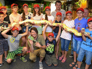 Supporting image for story: Video: Chernobyl children enjoy visit to Telford Exotic Zoo during stay in county
