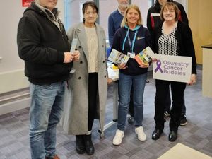 Supporting image for story: Lingen Davies Fund speak to Oswestry Cancer Buddies