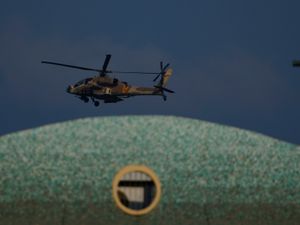 Supporting image for story: Israeli air strikes target Lebanon as Hezbollah fires rockets to avenge killing