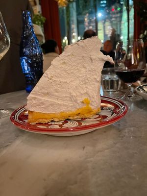 The Incomparable Lemon Pie at La Bellezza Italian restaurant in Birmingham