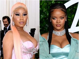 Supporting image for story: Rihanna meets Nicki Minaj’s son as superstars enjoy surprise reunion