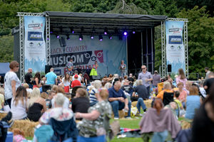 Black Country day is celebrated at Dudley Council's Black Country Musicom in the setting of Himley Hall