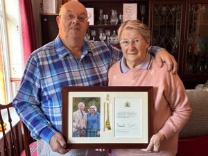 Supporting image for story: 'The secret of a long marriage is not to throw in the towel' - Shropshire couple's advice after celebrating diamond wedding anniversary