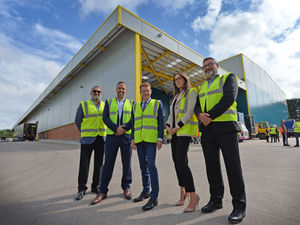 Supporting image for story: Opening for £6m giant warehouse extension