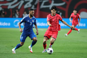 Jeon Jin-woo made his South Korea debut this year and has now won two caps after a sparkling season for club Jeonbuk. Pic: Getty