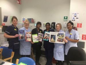 Supporting image for story: Primary school pupils near Ironbridge send messages of support to Telford hospital