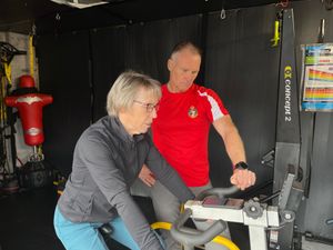 Ian Northcott working with a client