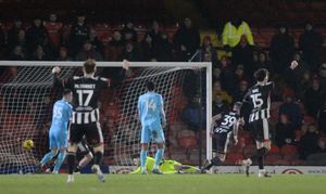 Former Walsall striker Andy Cook scored bagged a brace in the second half.