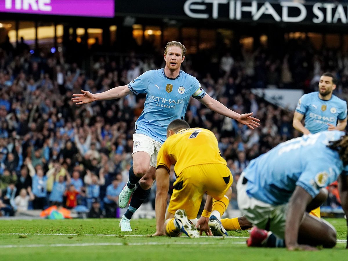 Kevin De Bruyne goal edges Man City closer to Champions League qualification