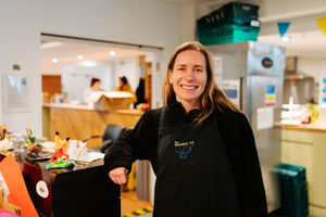 Emily Bell (Chair of Trustees) at Shrewsbury Ark