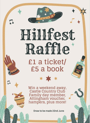 Fantastic raffle prizes