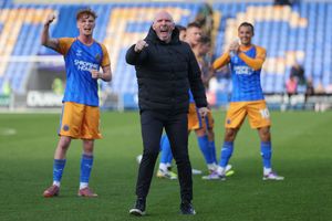 Supporting image for story: "I had a good feeling about today" - Michael Appleton shares delight after first home win in charge of Shrewsbury Town