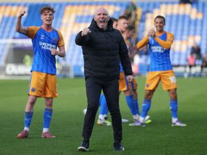 Supporting image for story: "I had a good feeling about today" - Michael Appleton shares delight after first home win in charge of Shrewsbury Town