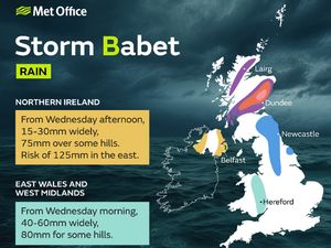Supporting image for story: Heavy rain predicted as UK braces for Storm Babet