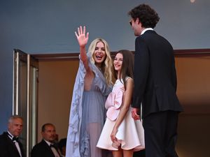 Supporting image for story: Sienna Miller and daughter Marlowe take to red carpet at Cannes