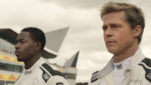 Supporting image for story: Film Talk: Life in the fast lane for Brad and his Pitt crew with F1: The Movie