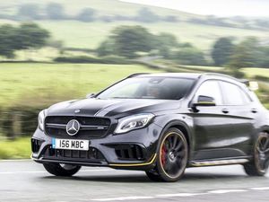 Supporting image for story: The Mercedes-AMG GLA45 Yellow Night Edition brings standout looks to the hot hatch segment