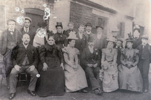 A family photo taken before 1895