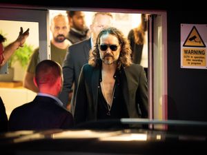 Supporting image for story: Russell Brand tells show audience members ‘there are things he cannot discuss’