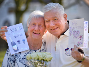 Supporting image for story: It was love at first sight for diamond couple Edna and Patrick 